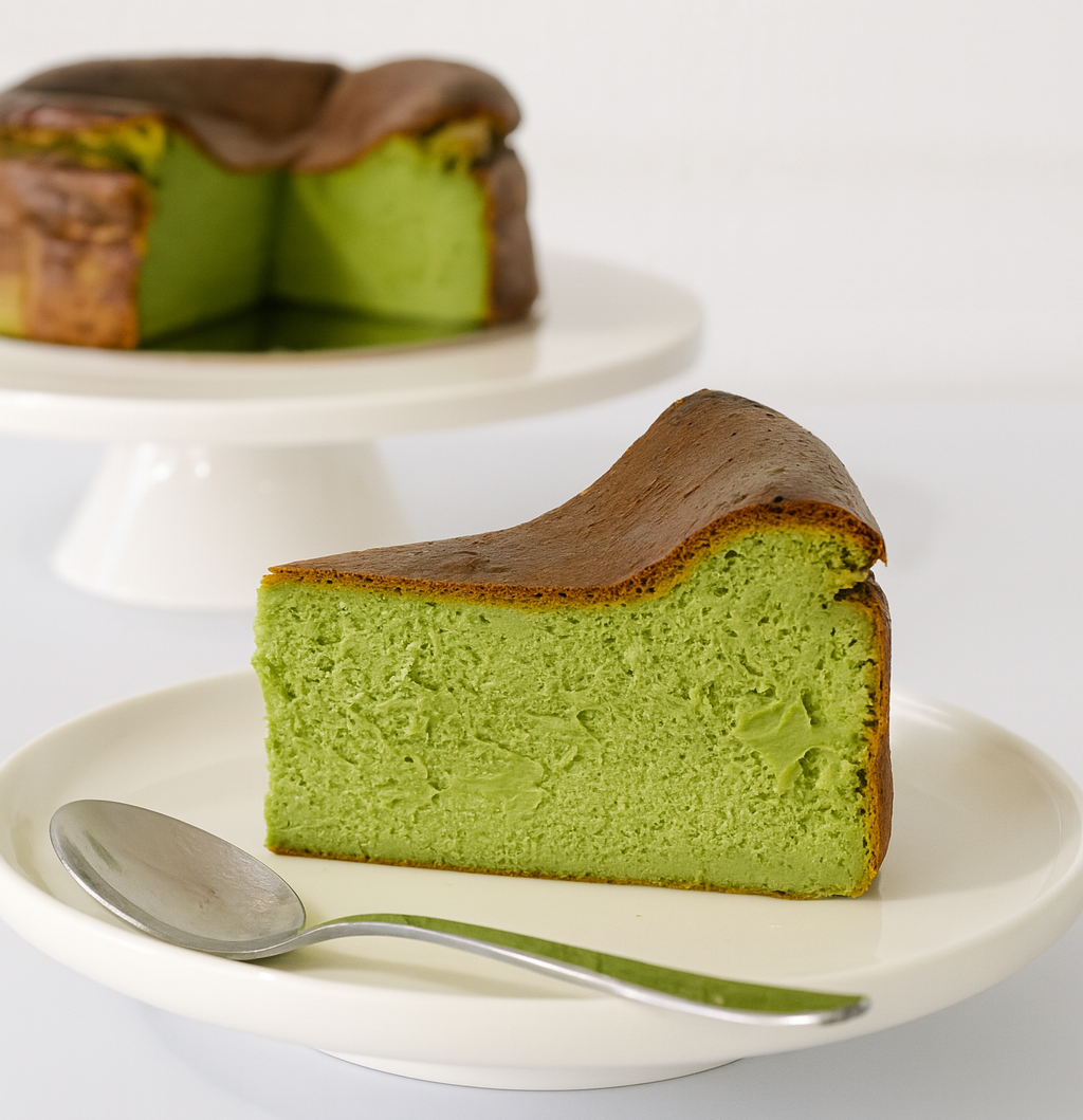 Matcha Basque Burnt Cheese Cake