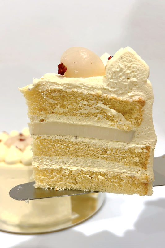 Oolong Lychee Chiffon Cake