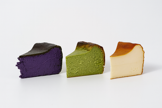 Basque Burnt Cheesecake 3 slides