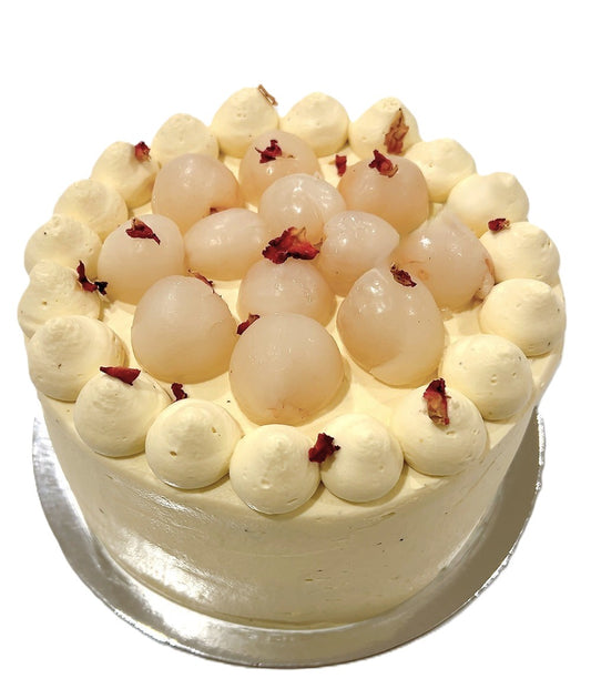 Oolong Lychee Chiffon Cake