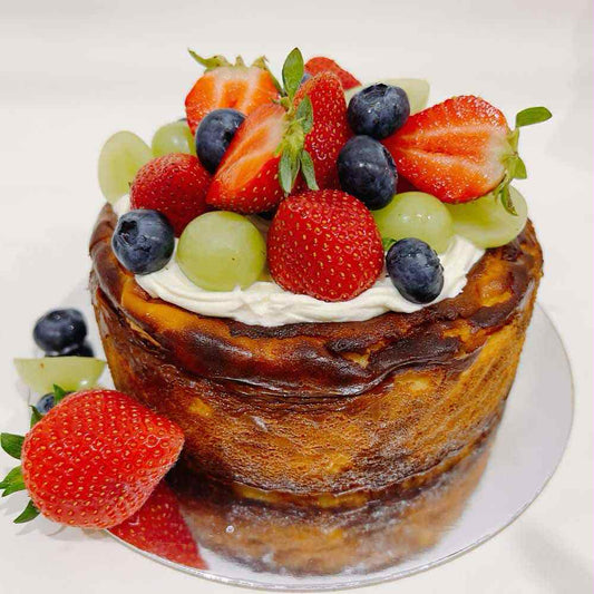 Classic Creamy Basque Burnt Cheesecake