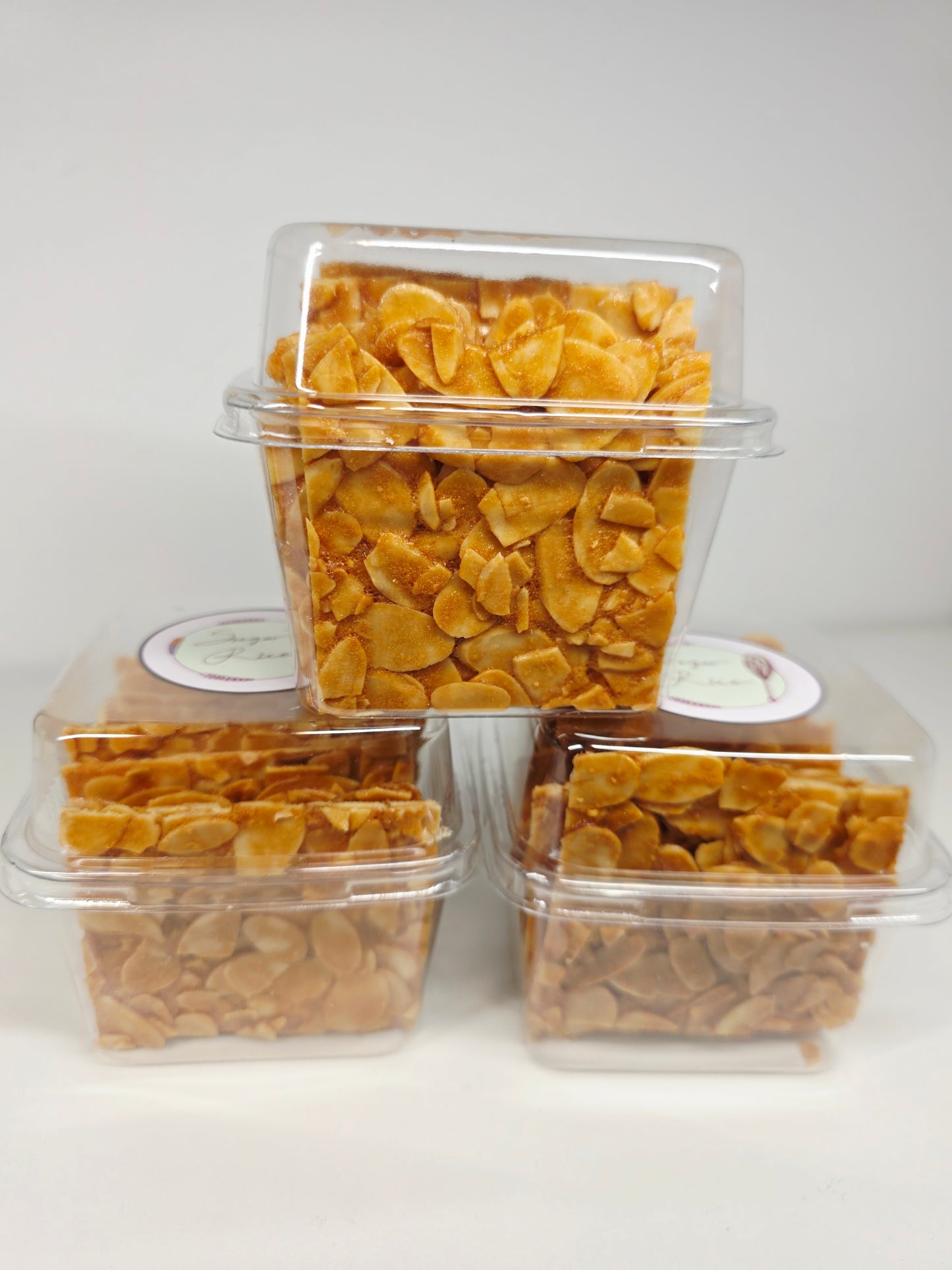 Almond crunch biscuits